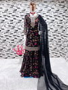 NOC 504 Faux Georgette Mom Sharara Readymade Suits Wholesale Shop In Surat
